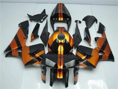 CBR 600 RR 2005-2006 Motorrad Vollverkleidung - Orange Schwarz
