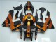 CBR 600 RR 2005-2006 Motorrad Vollverkleidung - Orange Schwarz CBR 600 RR 2005-2006 Motorrad Vollverkleidung - Orange Schwarz