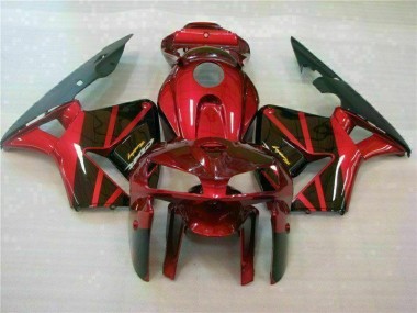 CBR 600 RR 2005-2006 Motorrad Vollverkleidung - Rot