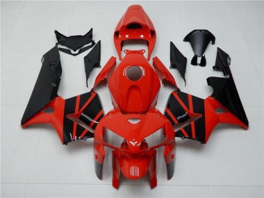 CBR 600 RR 2005-2006 Motorrad Vollverkleidung - Rot Schwarz