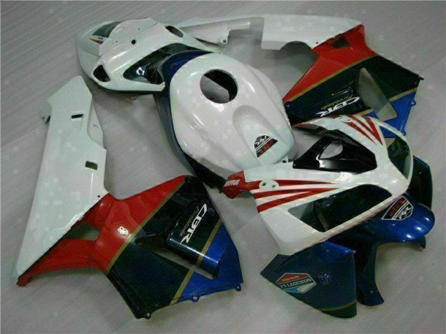 CBR 600 RR 2005-2006 Motorrad Vollverkleidung - Weiß CBR 600 RR 2005-2006 Motorrad Vollverkleidung - Weiß