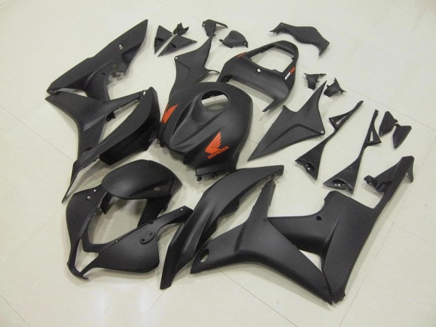 CBR 600 RR 2007-2008 Motorrad Verkleidung - Matt Schwarz CBR 600 RR 2007-2008 Motorrad Verkleidung - Matt Schwarz