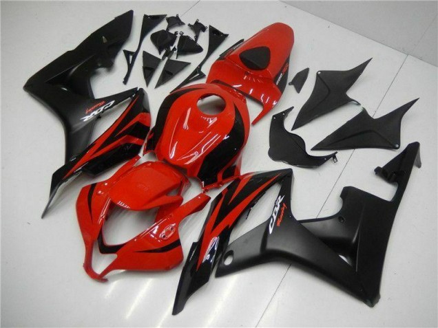 CBR 600 RR 2007-2008 Motorrad Verkleidungen Komplett Sets - Schwarz Rot CBR 600 RR 2007-2008 Motorrad Verkleidungen Komplett Sets - Schwarz Rot