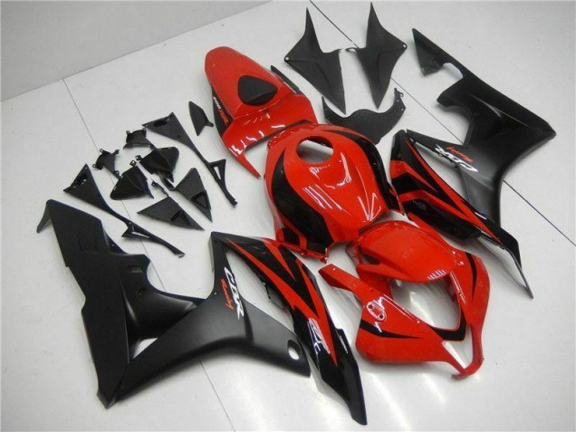 CBR 600 RR 2007-2008 Motorrad Verkleidungen Komplett Sets - Schwarz Rot CBR 600 RR 2007-2008 Motorrad Verkleidungen Komplett Sets - Schwarz Rot
