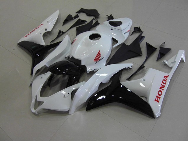 CBR 600 RR 2007-2008 Motorrad Verkleidungen - Perl Weiß Schwarz CBR 600 RR 2007-2008 Motorrad Verkleidungen - Perl Weiß Schwarz