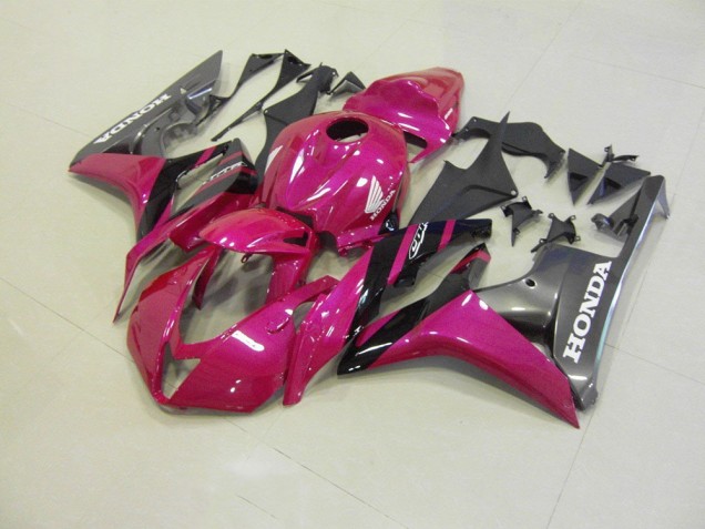 CBR 600 RR 2007-2008 Motorrad Verkleidungen - Rosa Grau Rennen CBR 600 RR 2007-2008 Motorrad Verkleidungen - Rosa Grau Rennen