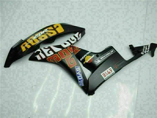 CBR 600 RR 2007-2008 Motorrad Verkleidungen - Schwarz Gelb Repsol 46 CBR 600 RR 2007-2008 Motorrad Verkleidungen - Schwarz Gelb Repsol 46