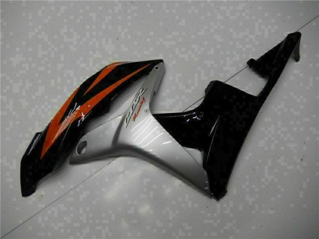 CBR 600 RR 2007-2008 Motorrad Verkleidungen - Schwarz Rot Silber CBR 600 RR 2007-2008 Motorrad Verkleidungen - Schwarz Rot Silber