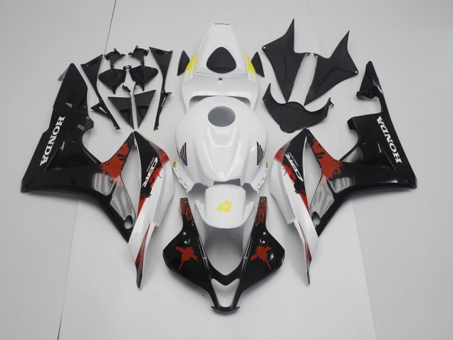 CBR 600 RR 2007-2008 Motorrad Verkleidungen - Schwarze limitierte Auflage CBR 600 RR 2007-2008 Motorrad Verkleidungen - Schwarze limitierte Auflage