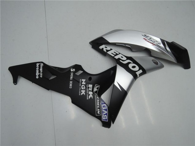 CBR 600 RR 2007-2008 Motorrad Verkleidungen - Silber Repsol Schwarz CBR 600 RR 2007-2008 Motorrad Verkleidungen - Silber Repsol Schwarz