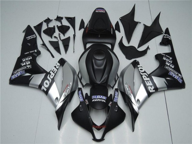 CBR 600 RR 2007-2008 Motorrad Verkleidungen - Silber Repsol Schwarz CBR 600 RR 2007-2008 Motorrad Verkleidungen - Silber Repsol Schwarz