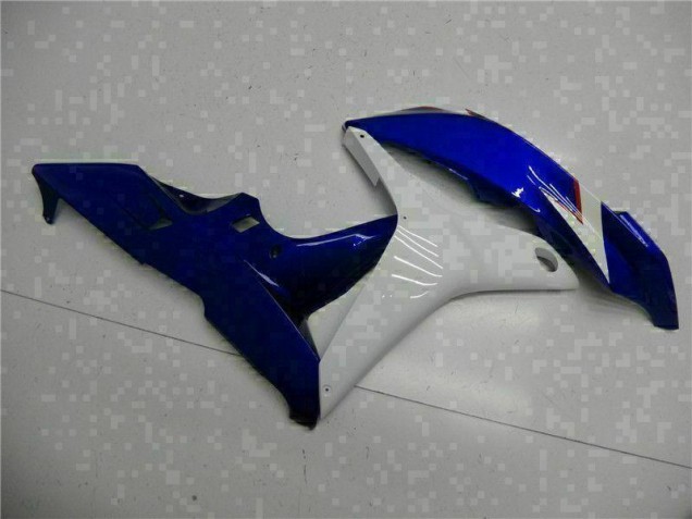 CBR 600 RR 2007-2008 Motorrad Verkleidungen - Weiß Blau CBR 600 RR 2007-2008 Motorrad Verkleidungen - Weiß Blau
