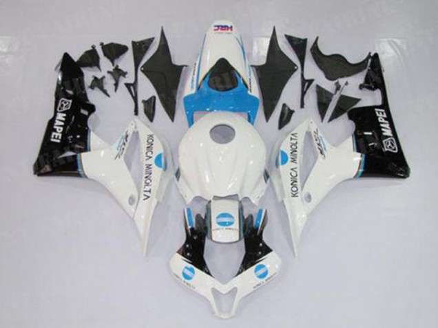 CBR 600 RR 2007-2008 Motorrad Verkleidungen - Weiß Blau Schwarz CBR 600 RR 2007-2008 Motorrad Verkleidungen - Weiß Blau Schwarz