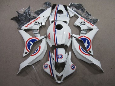 CBR 600 RR 2007-2008 Motorrad Verkleidungen - Weiß R