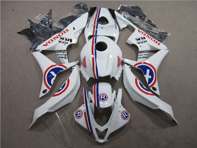 CBR 600 RR 2007-2008 Motorrad Verkleidungen - Weiß R CBR 600 RR 2007-2008 Motorrad Verkleidungen - Weiß R