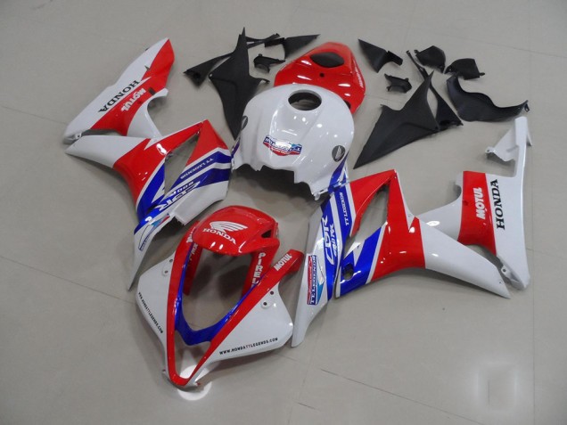 CBR 600 RR 2007-2008 Motorrad Verkleidungen - Weiß Rot Blau Motul CBR 600 RR 2007-2008 Motorrad Verkleidungen - Weiß Rot Blau Motul