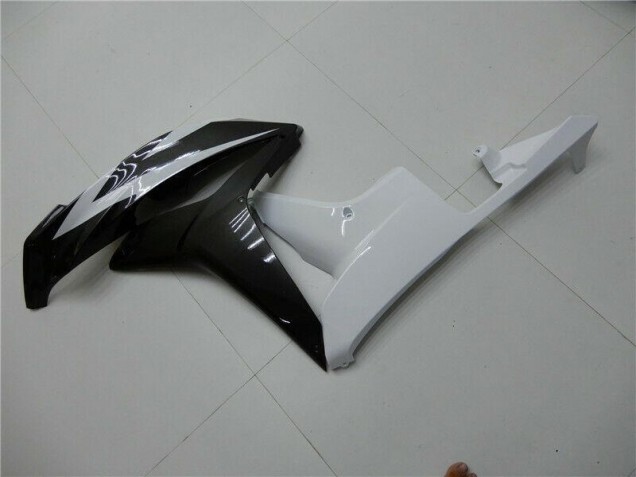 CBR 600 RR 2007-2008 Motorrad Verkleidungen - Weiß Schwarz CBR 600 RR 2007-2008 Motorrad Verkleidungen - Weiß Schwarz