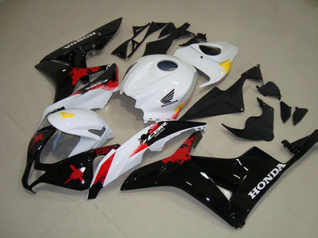 CBR 600 RR 2007-2008 Motorrad Verkleidungen - Weiß Schwarz Rot CBR 600 RR 2007-2008 Motorrad Verkleidungen - Weiß Schwarz Rot