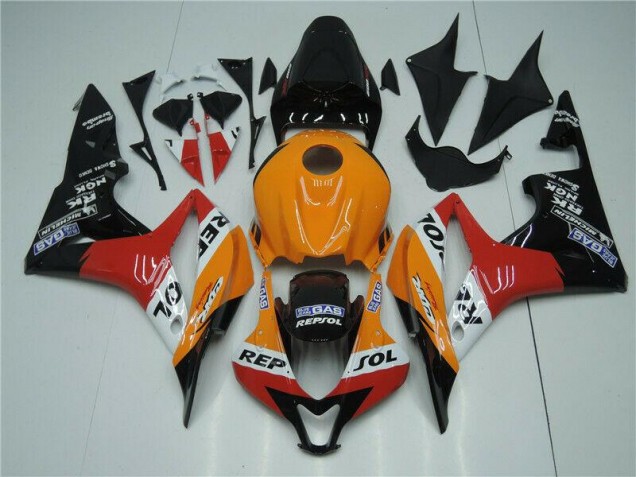 CBR 600 RR 2007-2008 Motorrad Vollverkleidung - Repsol CBR 600 RR 2007-2008 Motorrad Vollverkleidung - Repsol