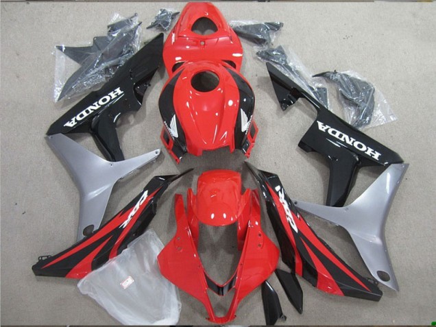 CBR 600 RR 2007-2008 Motorrad Vollverkleidung - Rot Schwarz