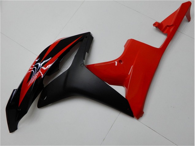 CBR 600 RR 2007-2008 Motorrad Vollverkleidung - Schwarz Rot CBR 600 RR 2007-2008 Motorrad Vollverkleidung - Schwarz Rot