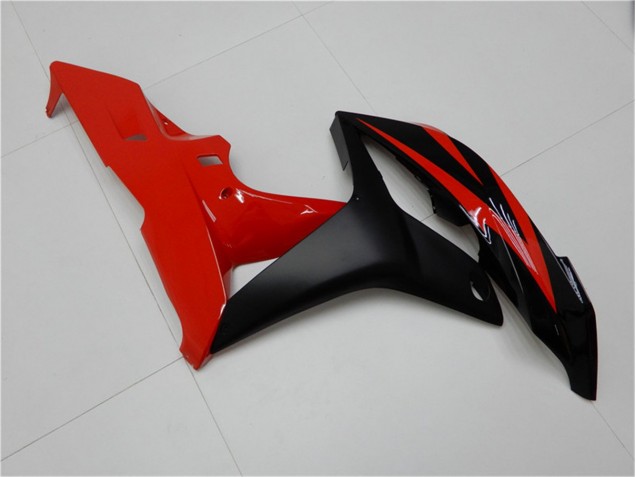 CBR 600 RR 2007-2008 Motorrad Vollverkleidung - Schwarz Rot CBR 600 RR 2007-2008 Motorrad Vollverkleidung - Schwarz Rot