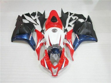 CBR 600 RR 2009-2012 Motorrad Verkleidung - Schwarz Rote Weiß