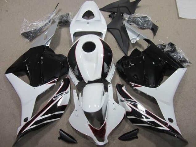 CBR 600 RR 2009-2012 Motorrad Verkleidung - Schwarz Weiß CBR 600 RR 2009-2012 Motorrad Verkleidung - Schwarz Weiß