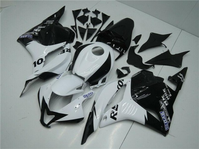 CBR 600 RR 2009-2012 Motorrad Verkleidung - Weiß Schwarz CBR 600 RR 2009-2012 Motorrad Verkleidung - Weiß Schwarz