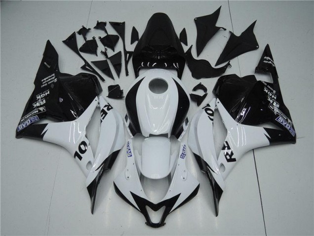 CBR 600 RR 2009-2012 Motorrad Verkleidung - Weiß Schwarz CBR 600 RR 2009-2012 Motorrad Verkleidung - Weiß Schwarz