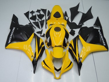 CBR 600 RR 2009-2012 Motorrad Verkleidungen - Gelb Schwarz