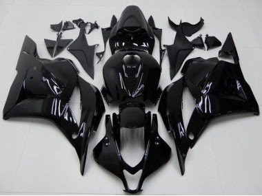 CBR 600 RR 2009-2012 Motorrad Verkleidungen - Glänzend Schwarz