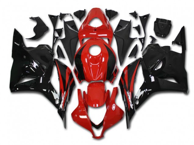 CBR 600 RR 2009-2012 Motorrad Verkleidungen Komplett Sets - Rot Schwarz CBR 600 RR 2009-2012 Motorrad Verkleidungen Komplett Sets - Rot Schwarz