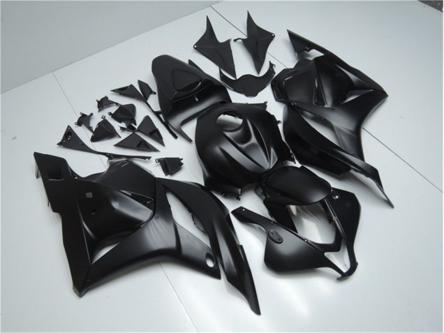 CBR 600 RR 2009-2012 Motorrad Verkleidungen - Matt Schwarz CBR 600 RR 2009-2012 Motorrad Verkleidungen - Matt Schwarz