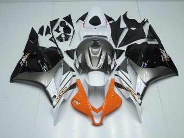 CBR 600 RR 2009-2012 Motorrad Verkleidungen - Orange Grau Schwarz