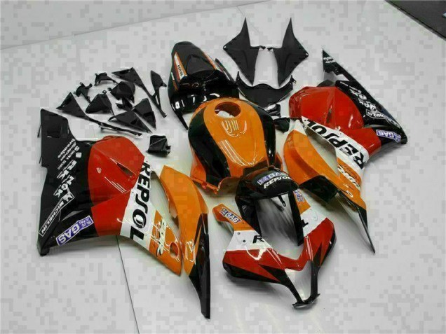 CBR 600 RR 2009-2012 Motorrad Verkleidungen - Orange Repsol CBR 600 RR 2009-2012 Motorrad Verkleidungen - Orange Repsol