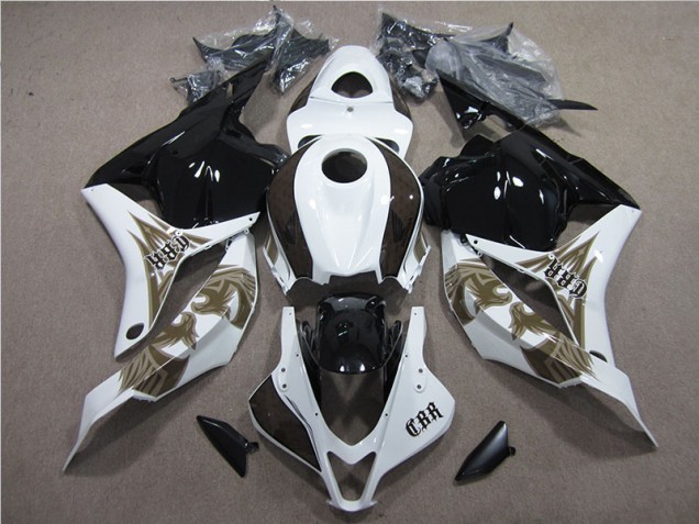 CBR 600 RR 2009-2012 Motorrad Verkleidungen & Plastik - Schwarz Weiß CBR 600 RR 2009-2012 Motorrad Verkleidungen & Plastik - Schwarz Weiß