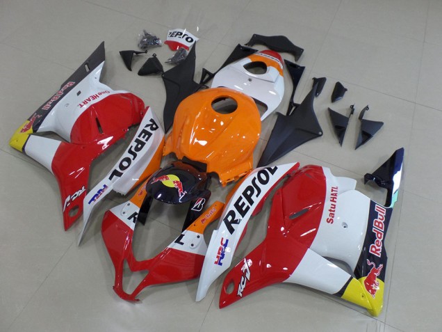 CBR 600 RR 2009-2012 Motorrad Verkleidungen - Repsol Rot Bull CBR 600 RR 2009-2012 Motorrad Verkleidungen - Repsol Rot Bull