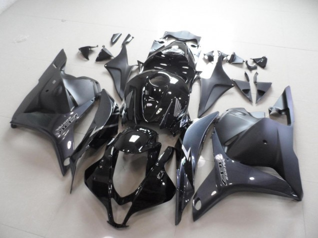 CBR 600 RR 2009-2012 Motorrad Verkleidungen - Schwarz Grau CBR 600 RR 2009-2012 Motorrad Verkleidungen - Schwarz Grau
