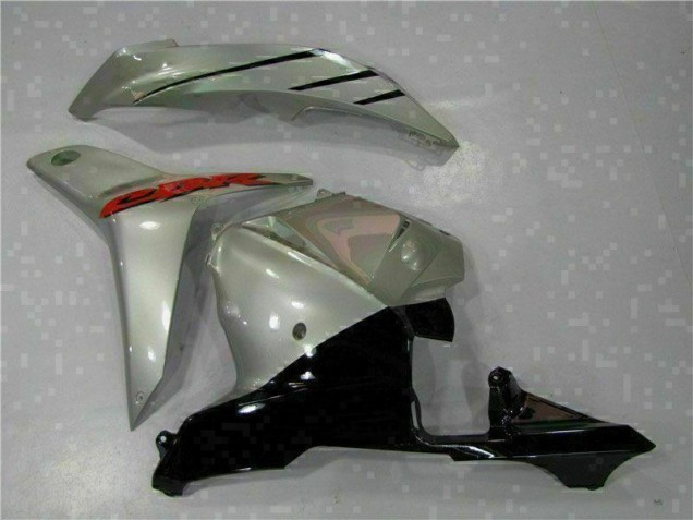 CBR 600 RR 2009-2012 Motorrad Verkleidungen - Schwarz CBR 600 RR 2009-2012 Motorrad Verkleidungen - Schwarz