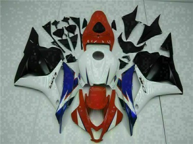 CBR 600 RR 2009-2012 Motorrad Verkleidungen - Weiß Rot Schwarz Blau