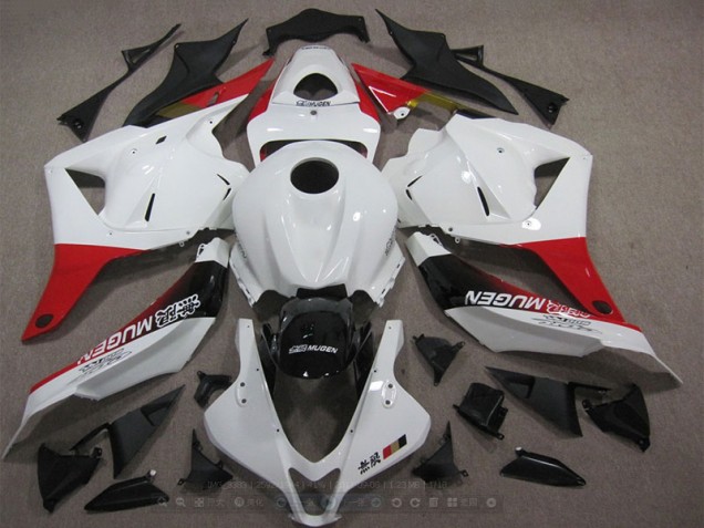CBR 600 RR 2009-2012 Motorrad Verkleidungen - Weiß Rot Schwarz Mugen CBR 600 RR 2009-2012 Motorrad Verkleidungen - Weiß Rot Schwarz Mugen