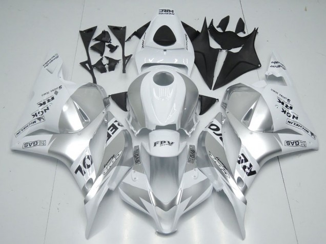 CBR 600 RR 2009-2012 Motorrad Verkleidungen - Weiß Silber Repsol CBR 600 RR 2009-2012 Motorrad Verkleidungen - Weiß Silber Repsol