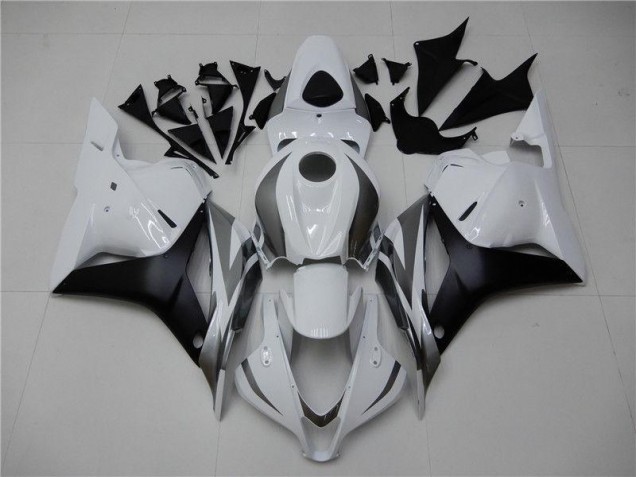 CBR 600 RR 2009-2012 Motorrad Verkleidungen - Weiß Silber Schwarz CBR 600 RR 2009-2012 Motorrad Verkleidungen - Weiß Silber Schwarz
