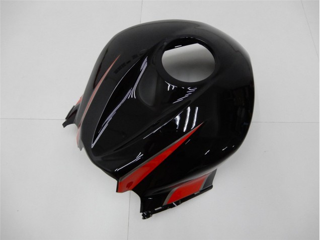 CBR 600 RR 2009-2012 Motorrad Vollverkleidung - Rot Schwarz CBR 600 RR 2009-2012 Motorrad Vollverkleidung - Rot Schwarz
