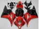 CBR 600 RR 2009-2012 Motorrad Vollverkleidung - Rot Schwarz CBR 600 RR 2009-2012 Motorrad Vollverkleidung - Rot Schwarz