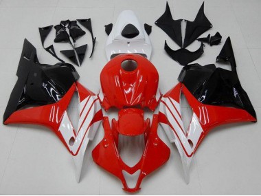 CBR 600 RR 2009-2012 Motorrad Vollverkleidung - Rot Weiß Schwarz