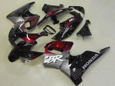 CBR 900 RR 893 1996-1997 Motorrad Verkleidungen - Rot Schwarz Silber