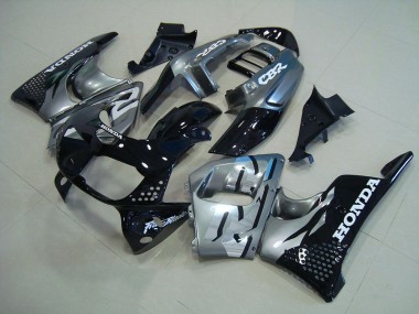 CBR 900 RR 893 1996-1997 Motorrad Verkleidungen - Schwarz Silber