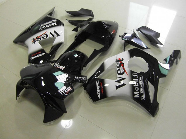 CBR 900 RR 954 2002-2003 Motorrad Verkleidungen - Schwarz West CBR 900 RR 954 2002-2003 Motorrad Verkleidungen - Schwarz West